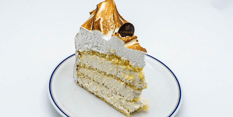 Gâteau meringué à la vanille  - Menu item