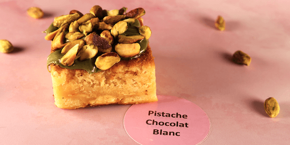 Blondie Pistache Chocolat Blanc individuel - Menu item