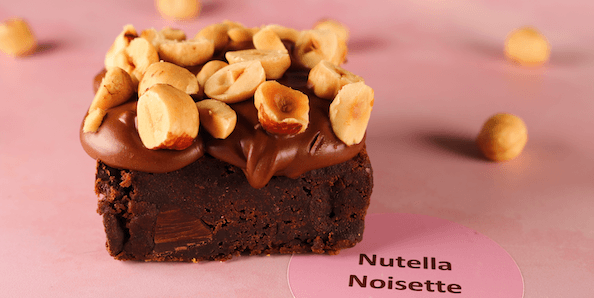 Brownie Nutella Noisette individuel - Menu item