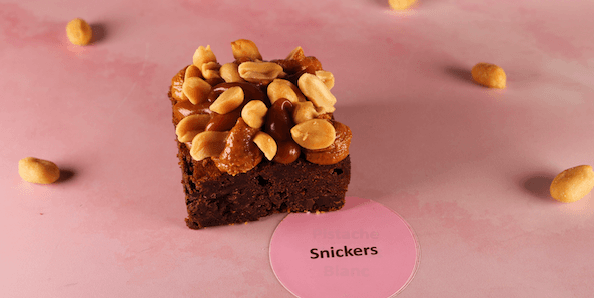 Brownie Snickers individuel - Menu item