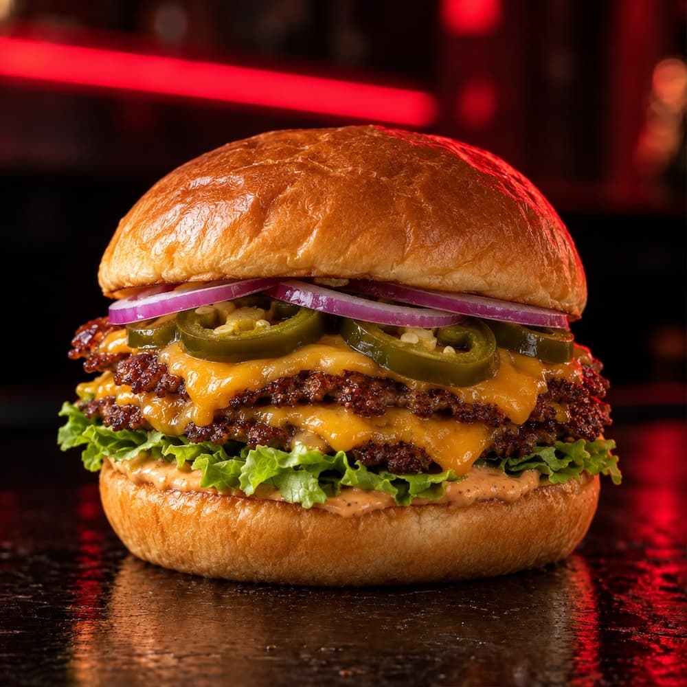 Jalapeños burger  - Menu item