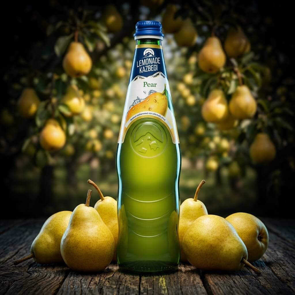 Limonade Kazbegi à la poire — verre 0,5 L - Menu item