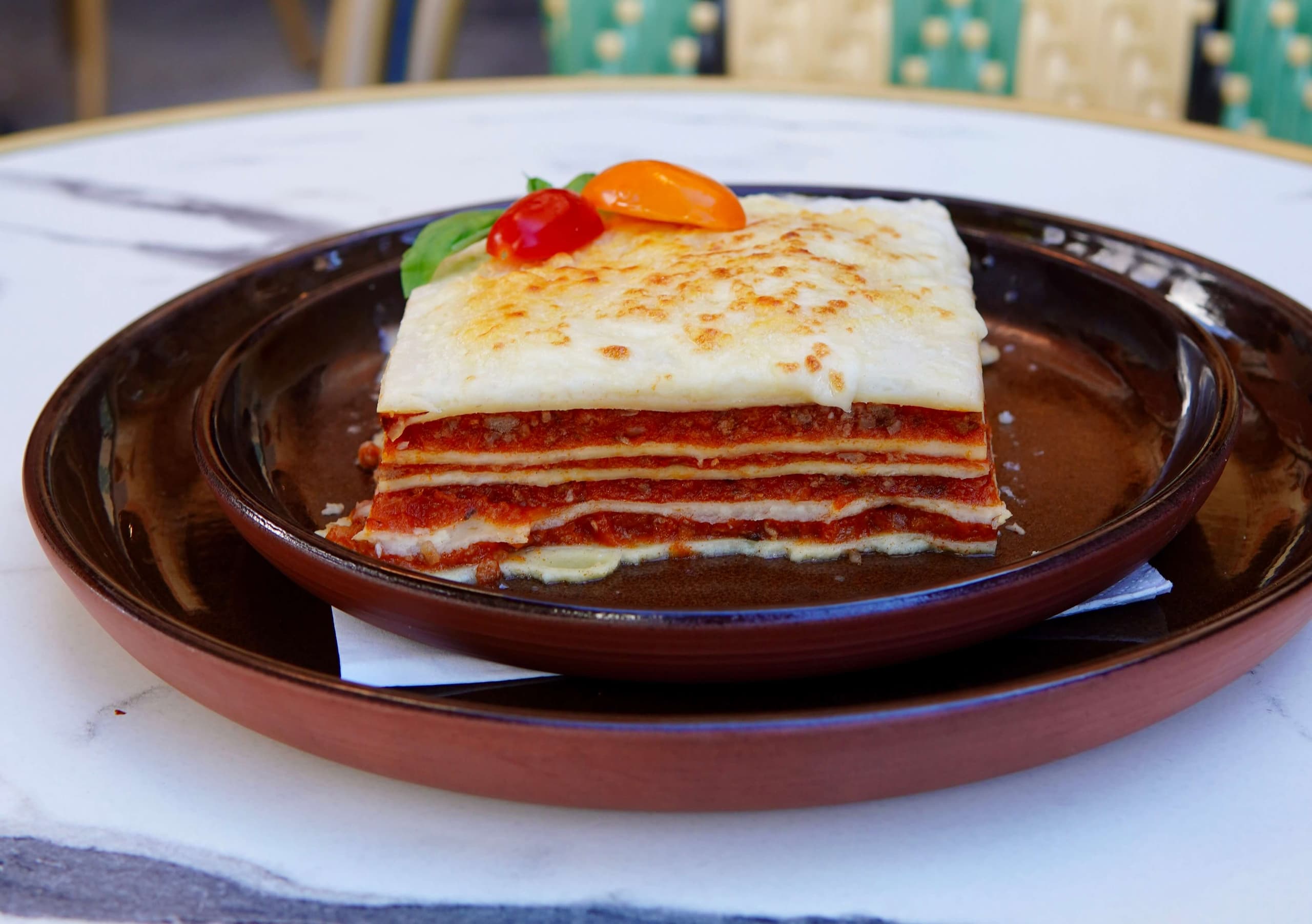 Lasagnes - Menu item