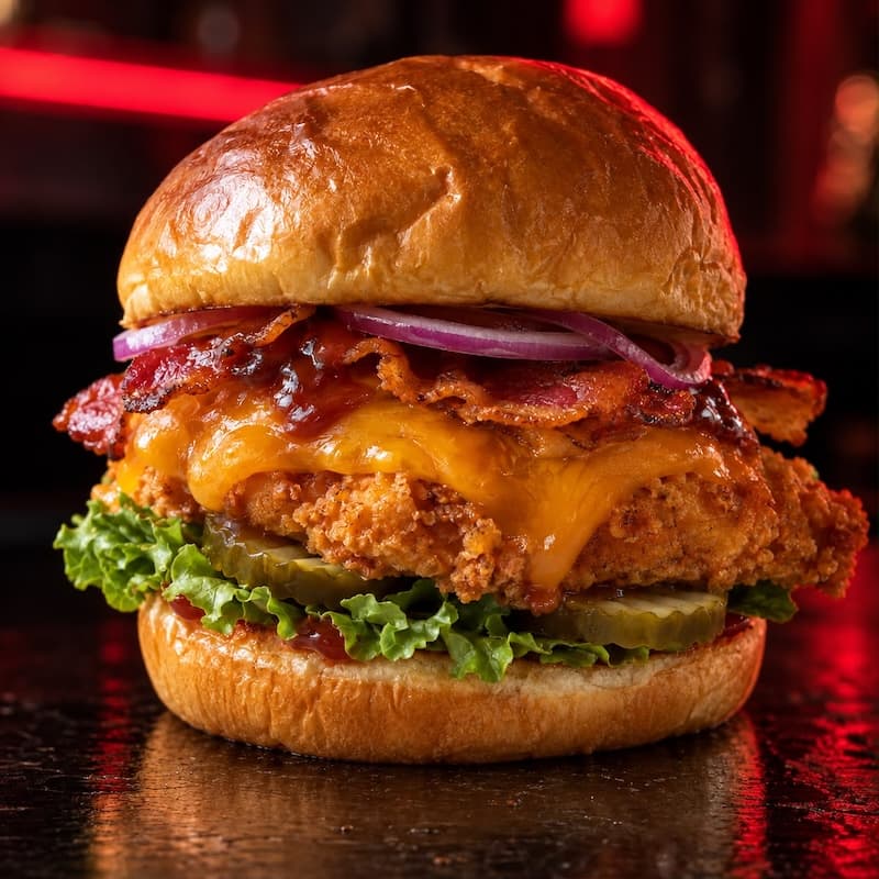 Le Burger Qui Tue + Frites Fraîche + Boisson  - Menu item