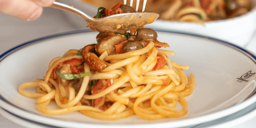 Linguine au Thon Frais et tomates cerises - Menu item