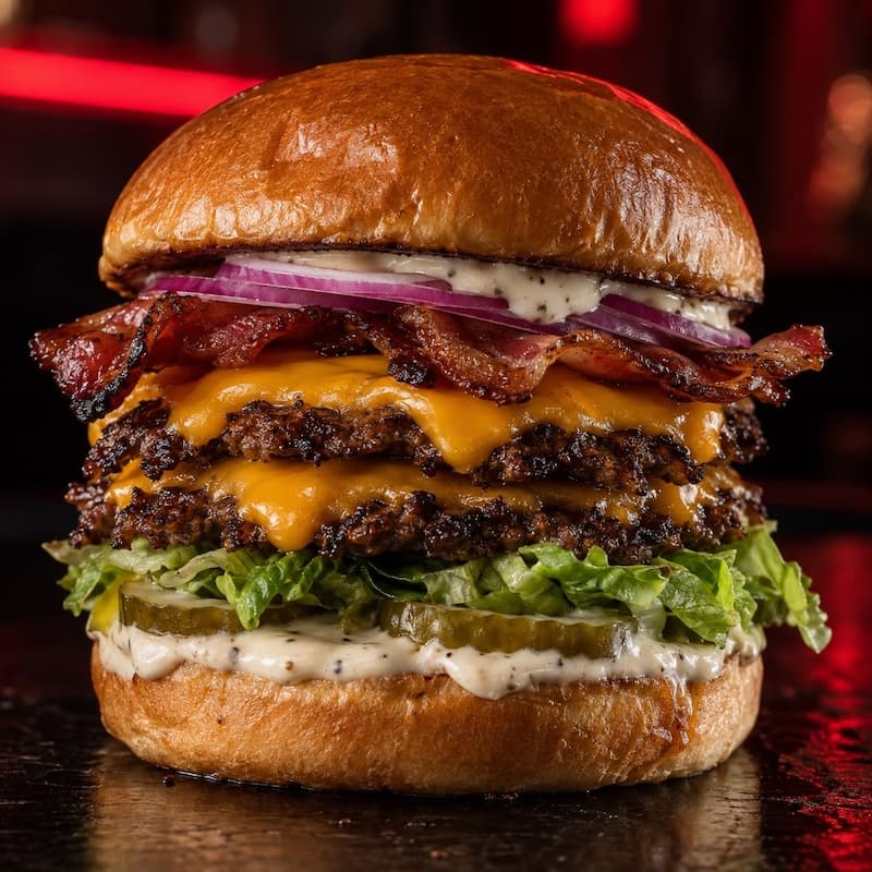 MC Pao Burger + Frites Fraîche + Boisson - Menu item