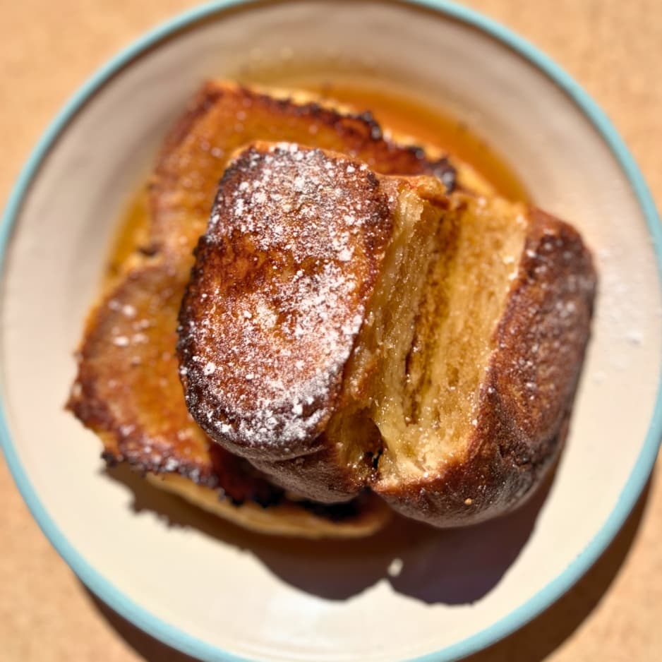 Brioche Perdue au Sirop d’Érable - Menu item