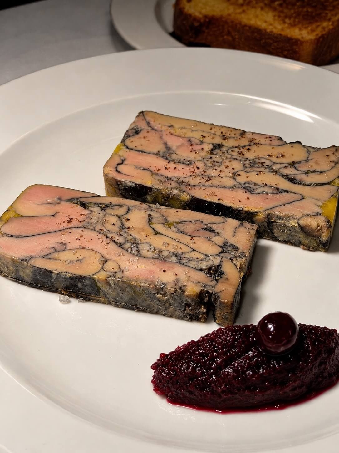 Marbled Foie Gras Slice