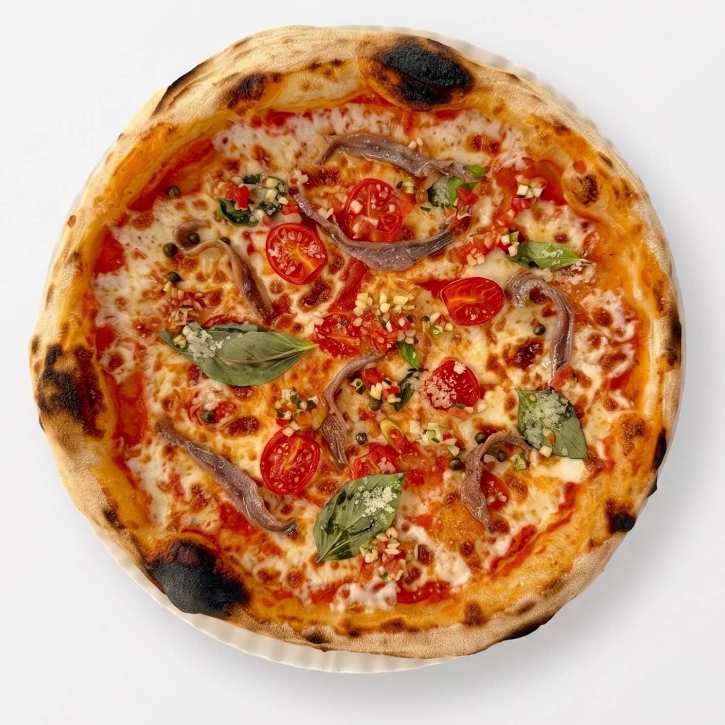 Margherita aux Anchois  - Menu item