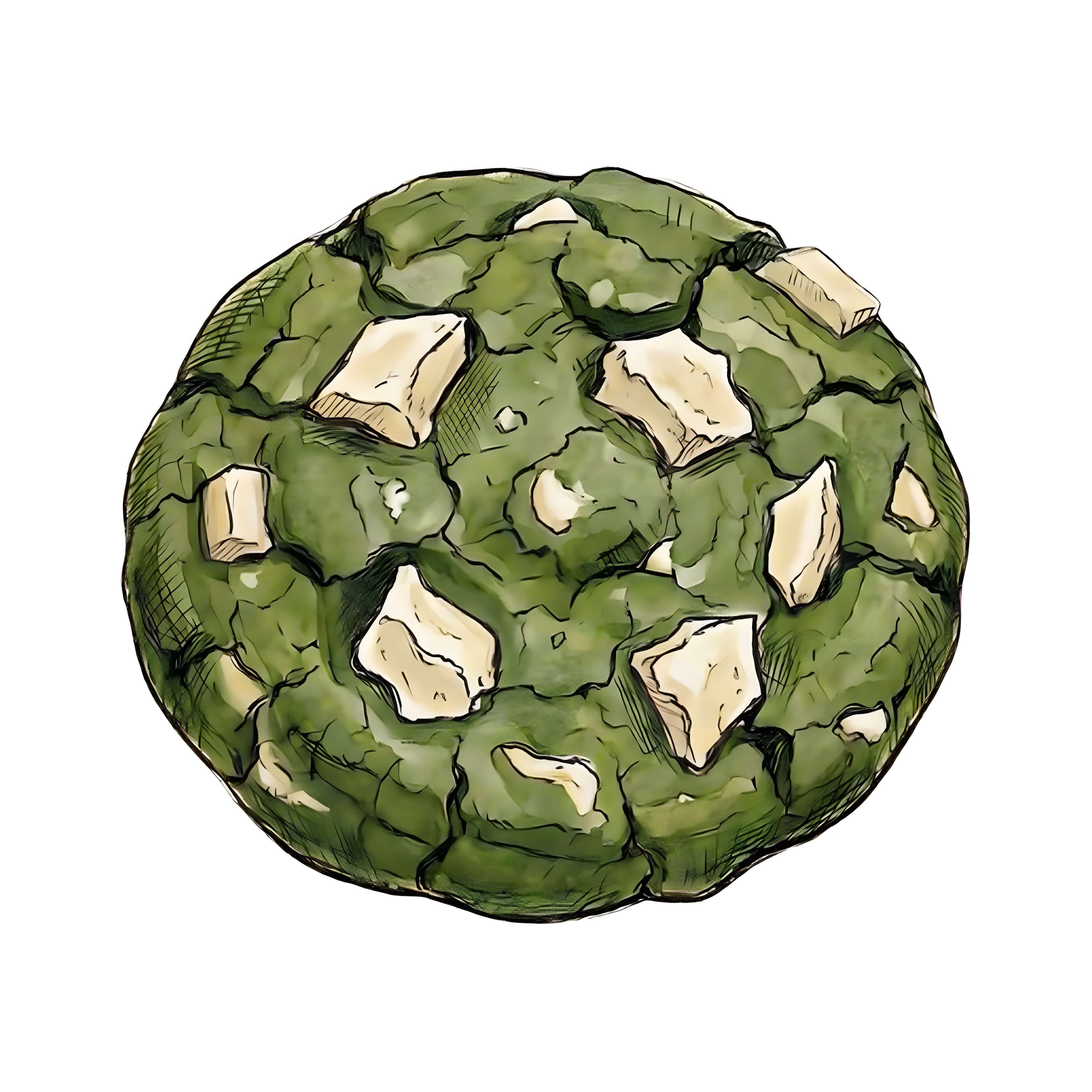 White Chocolate Matcha Cookie - Menu item