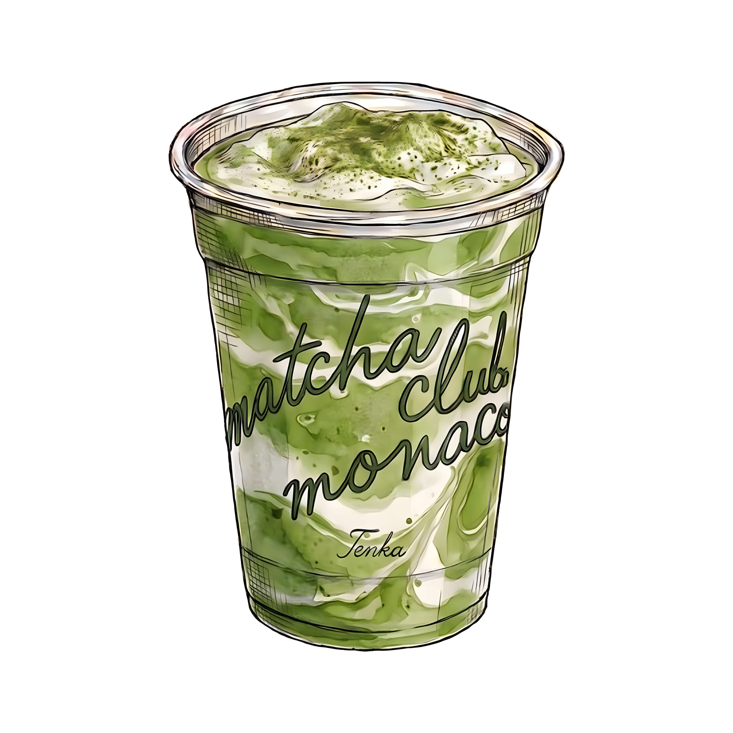 Matcha Glow - Menu item