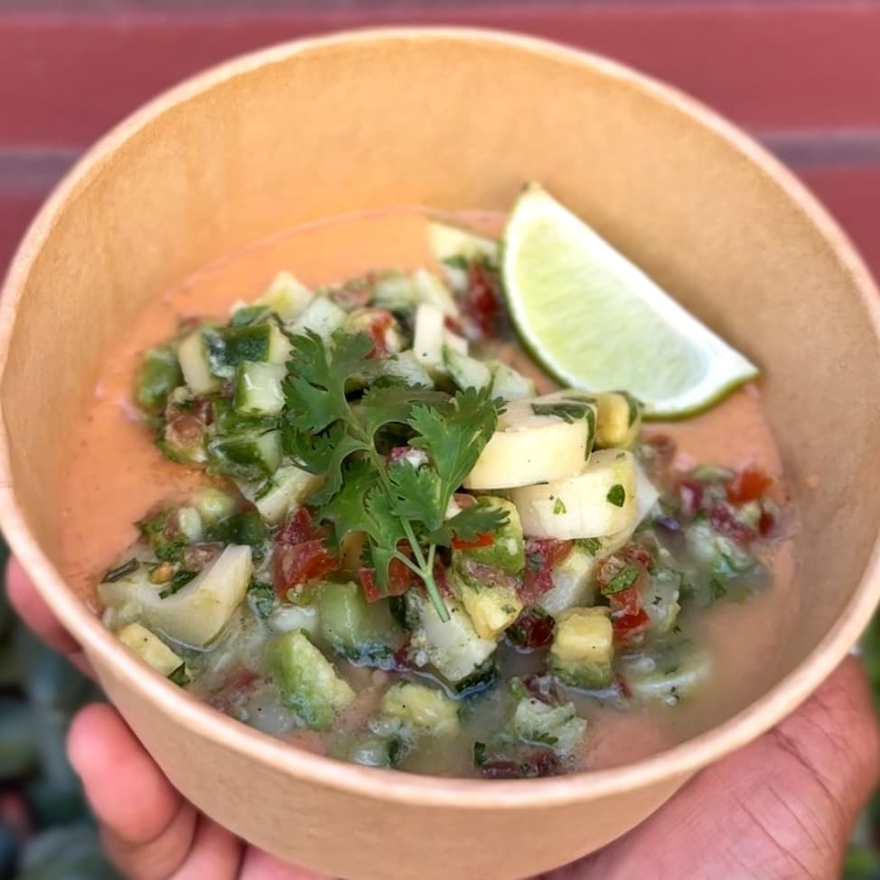 Mezze de la Semaine : Ceviche coeur de palmier - Menu item