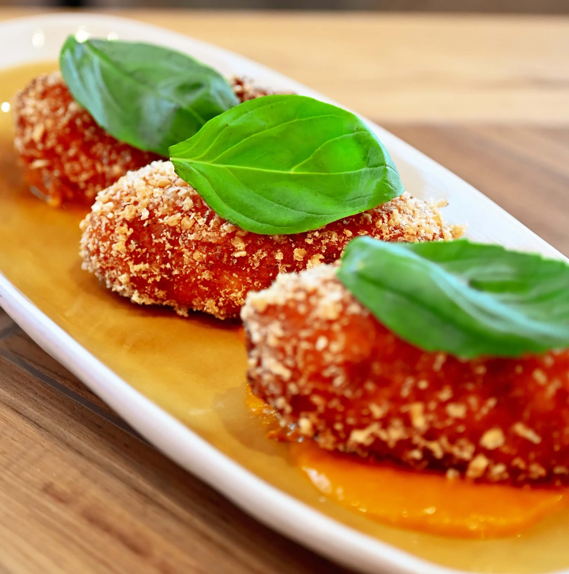 Mini arancini au safran et à la truffe  - Menu item