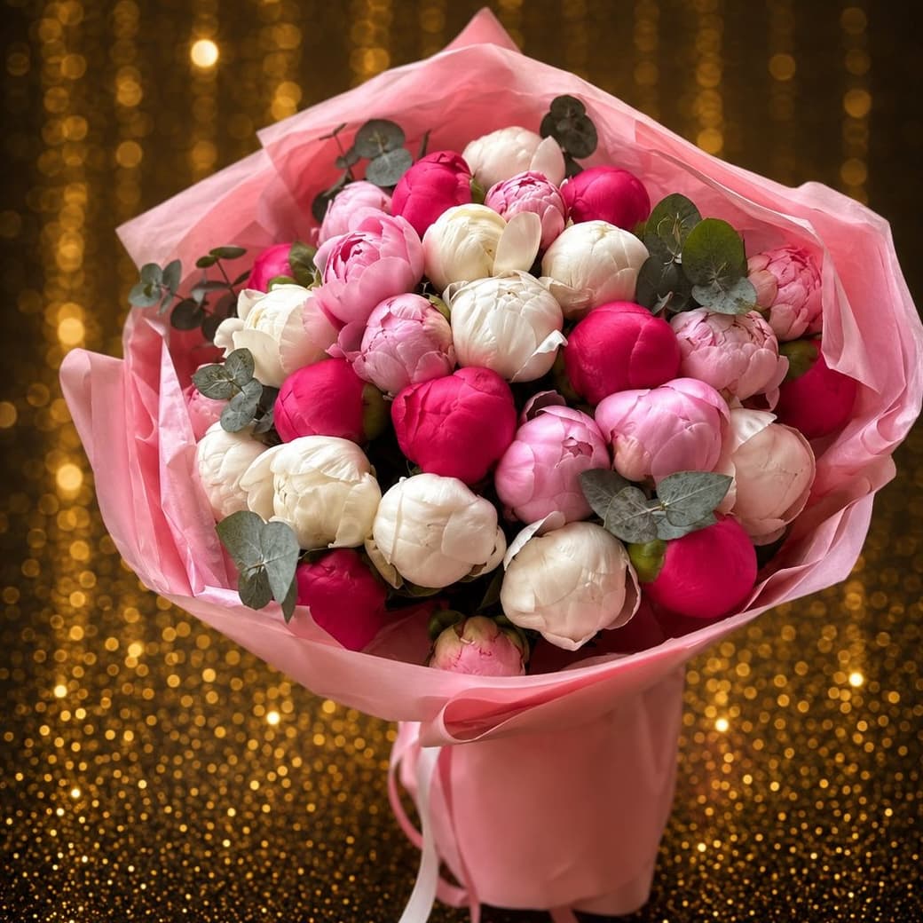 Mix de 30 Pivoines  - Menu item