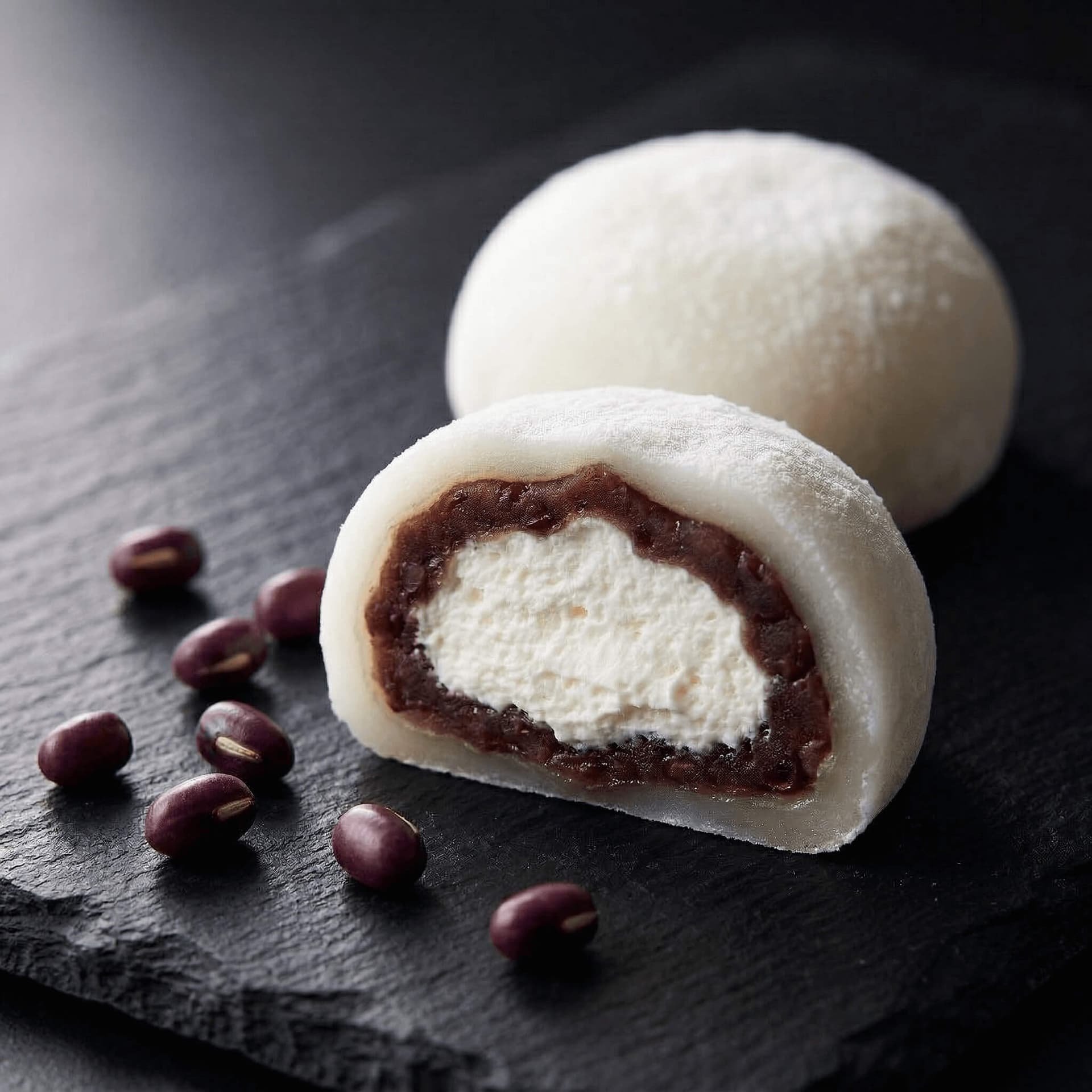 Mochi Creme Harricot Rouge 50g - Menu item
