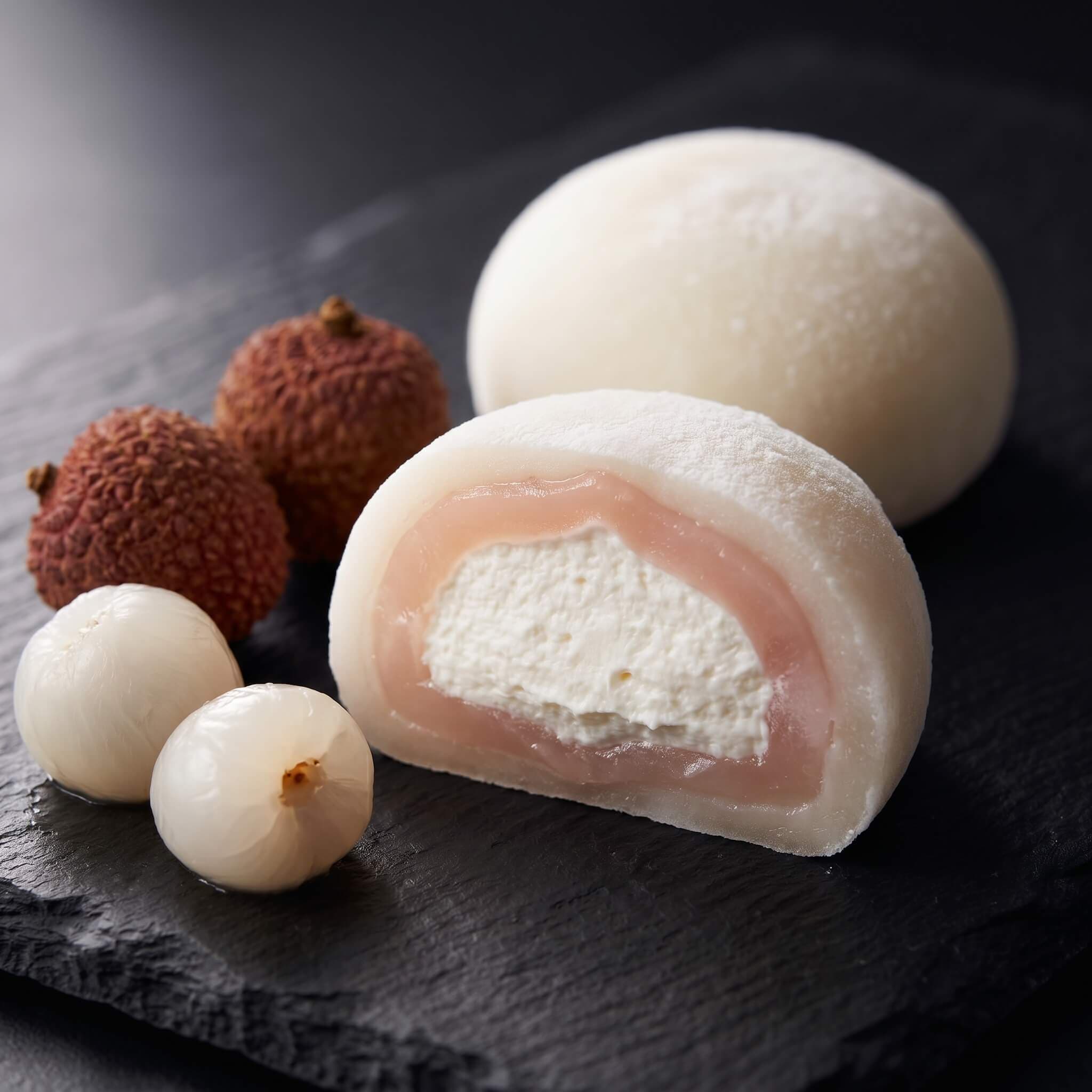 Mochi Creme Litchi 50g - Menu item