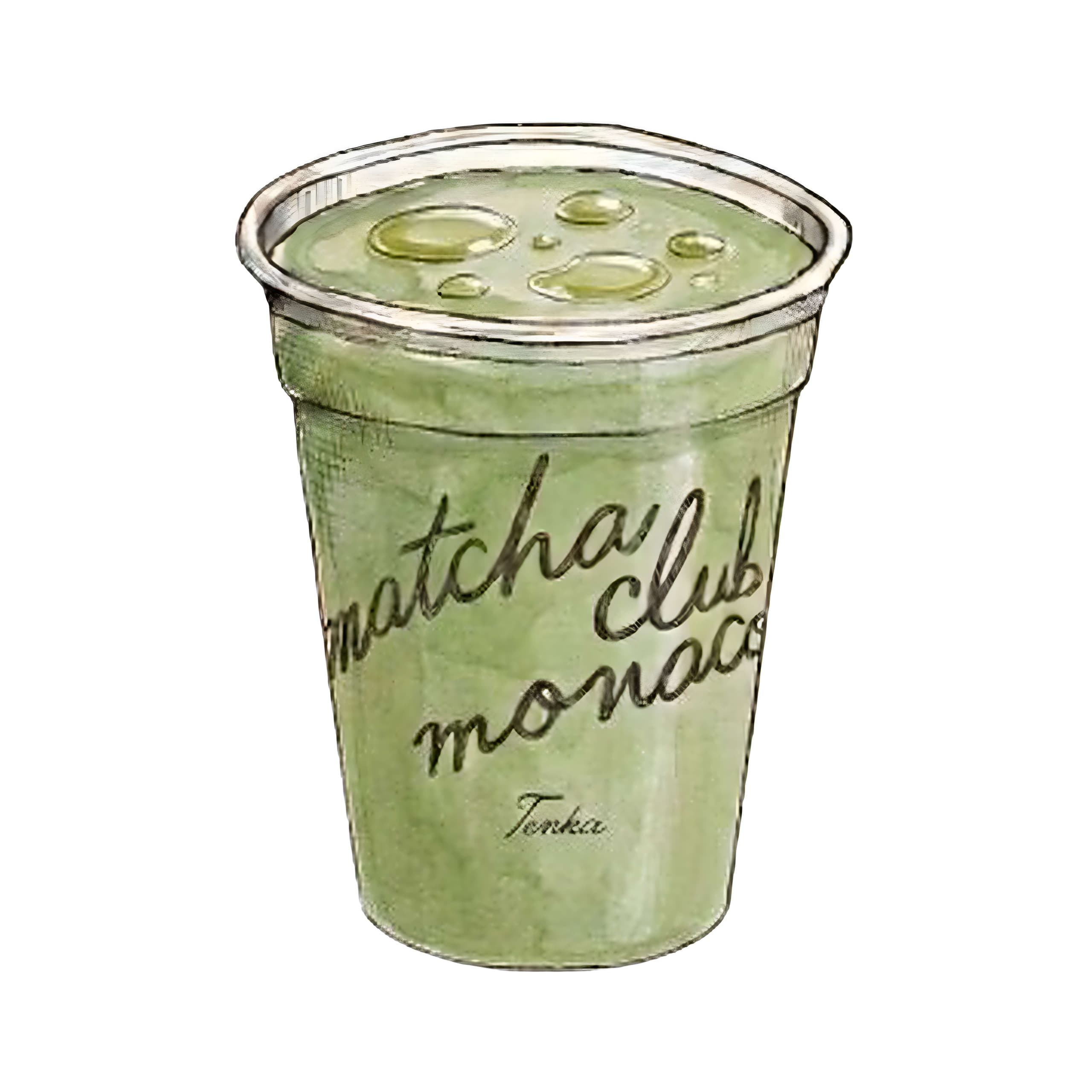 Olive Oil Sea Salted Matcha Latte - Menu item