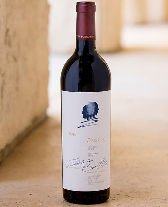 Opus One 2016 - Menu item