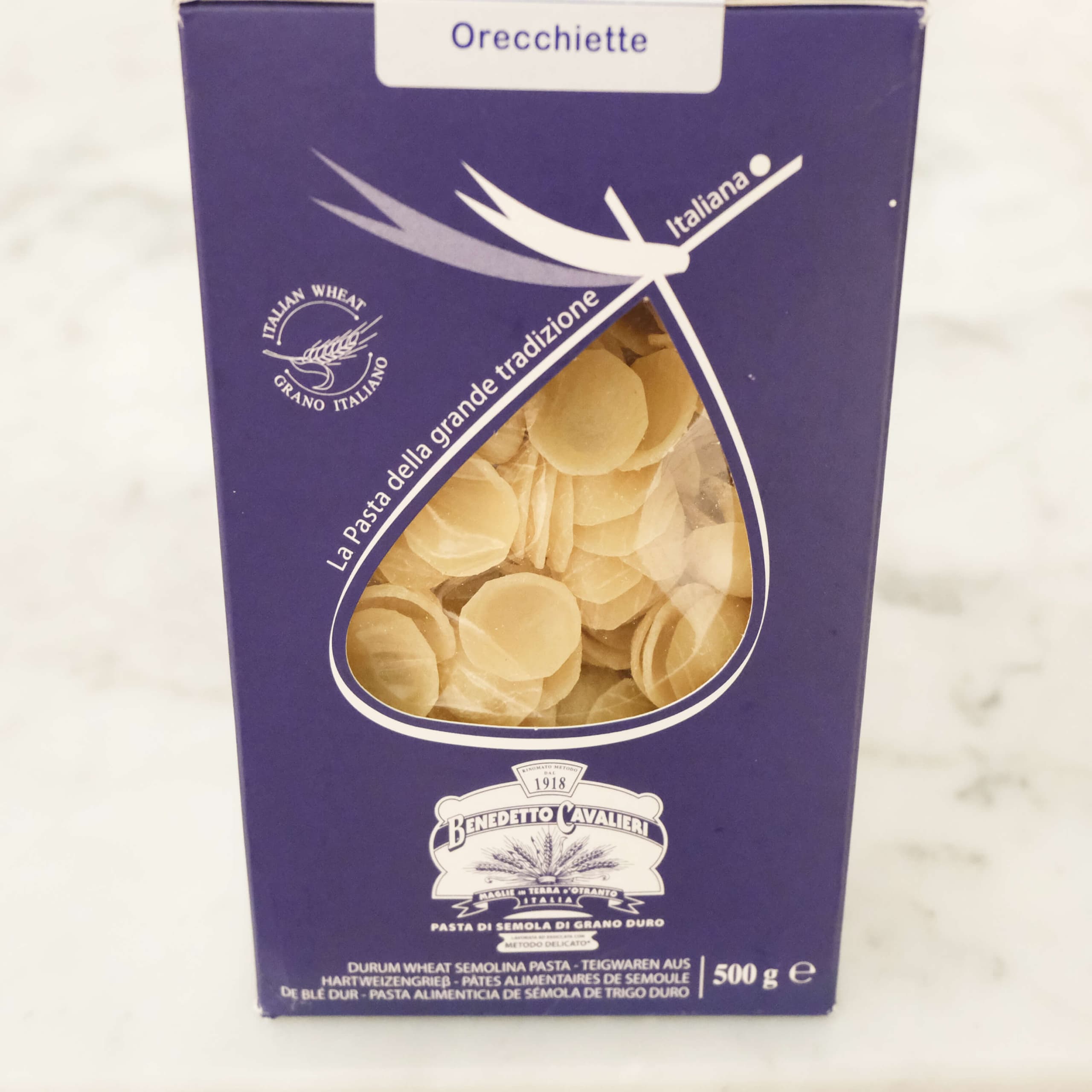 Orecchiette 500gr - Menu item