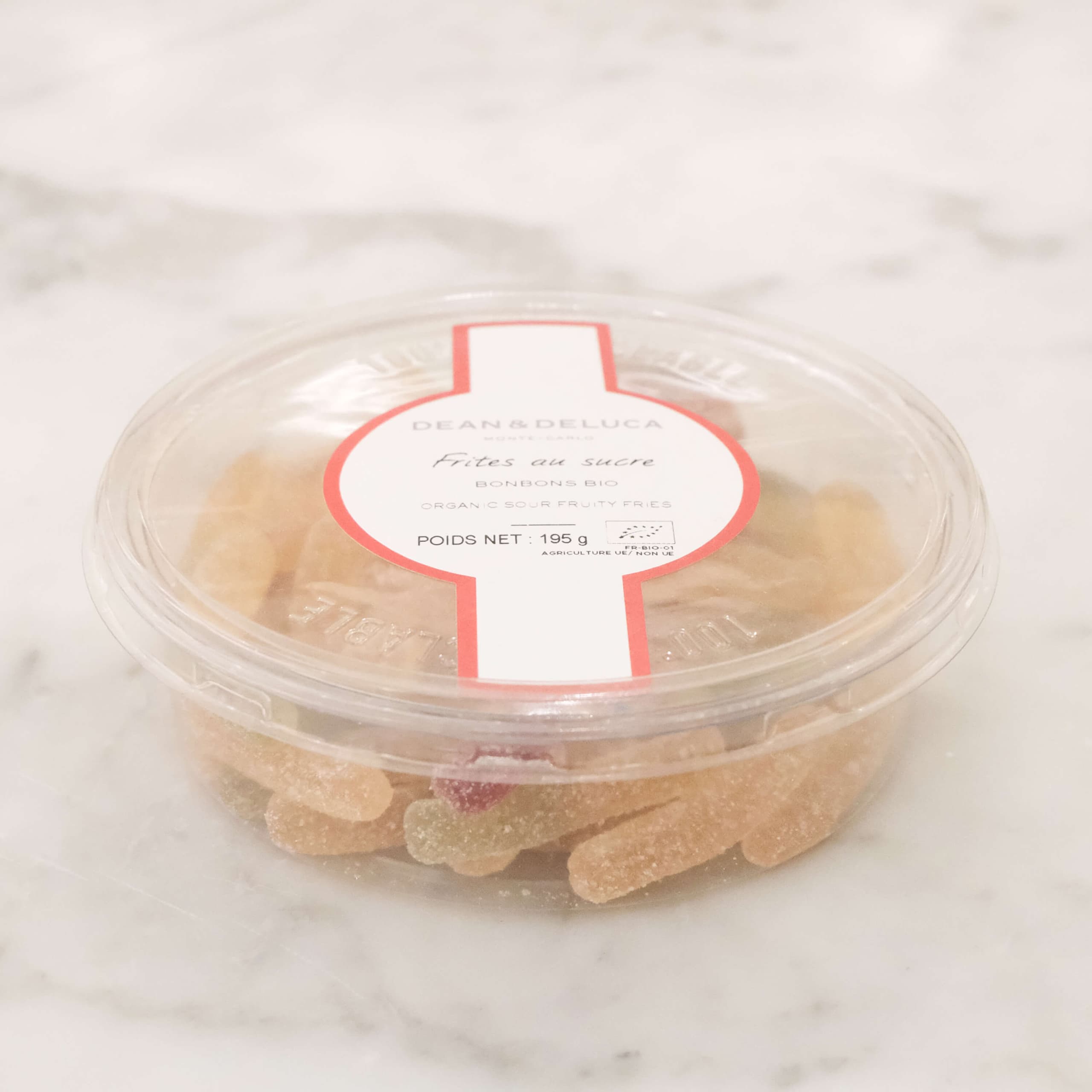 Bonbon bio frites sucre 195gr - Menu item