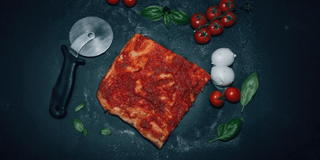 Pizza Rossa 60x40 - Menu item