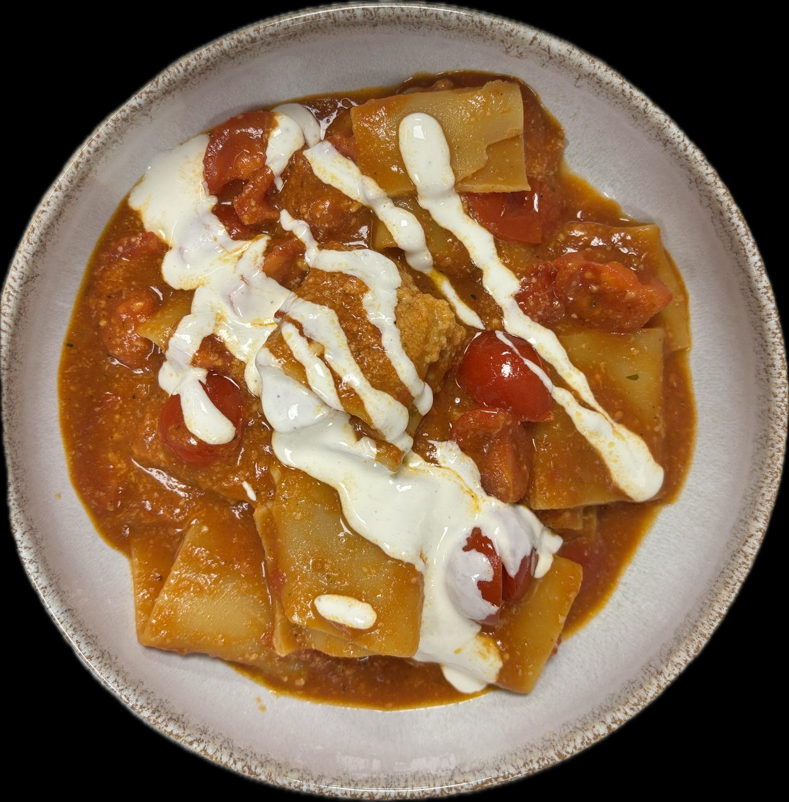 Paccheri Burrata - Menu item