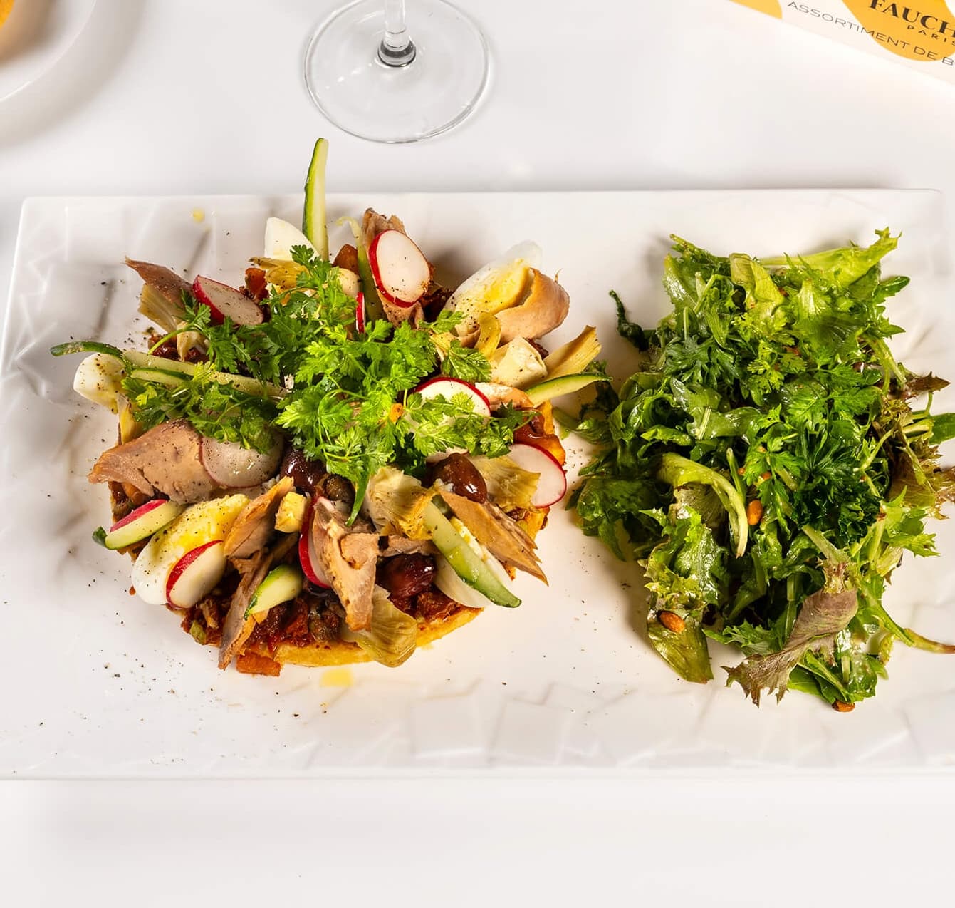 Pain Bagnat Niçois - Menu item