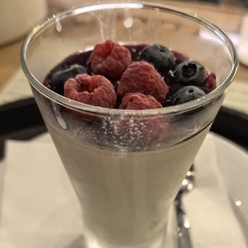Panna cotta - Menu item
