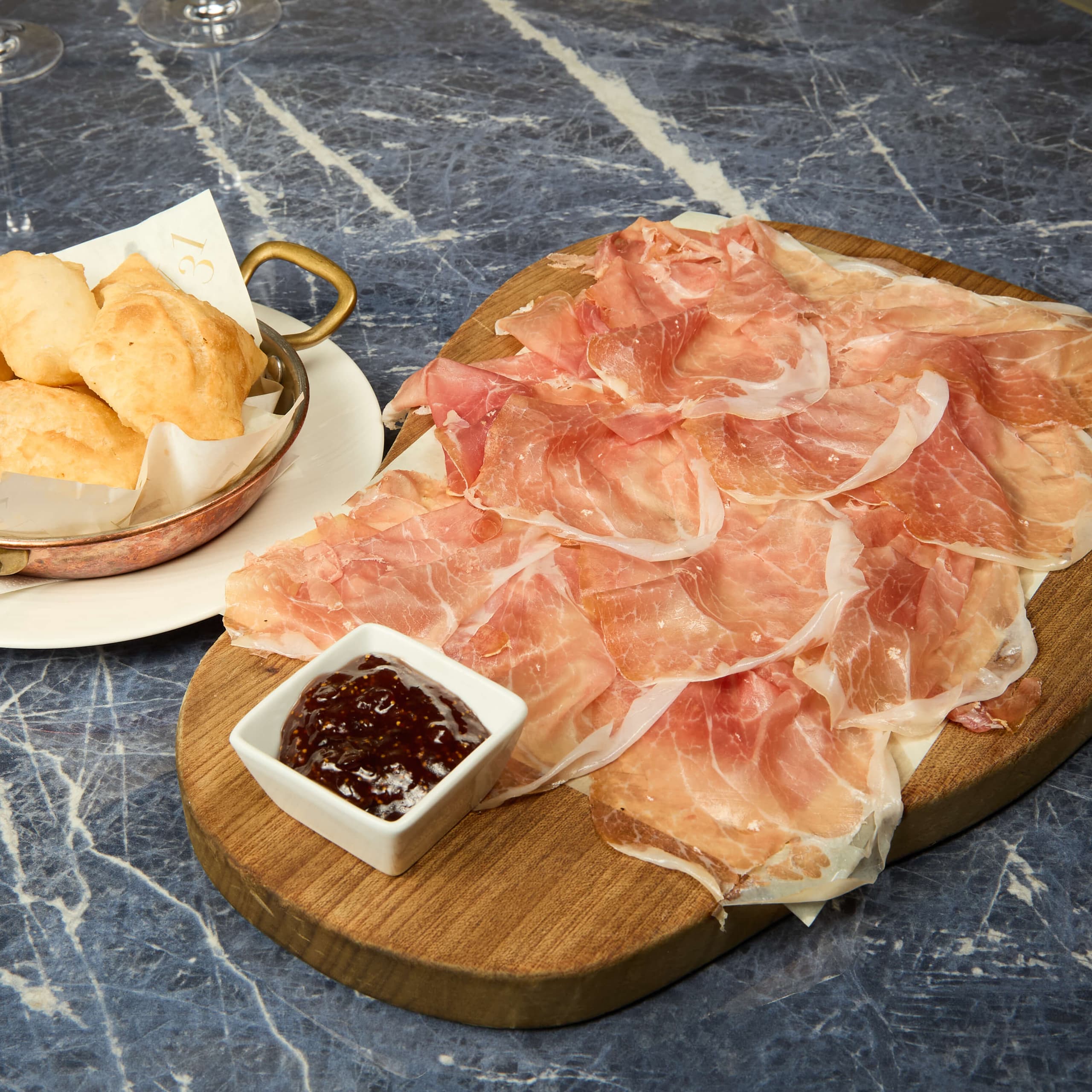 Jambon de Parma 30 mois & Gnocco Fritto - Menu item