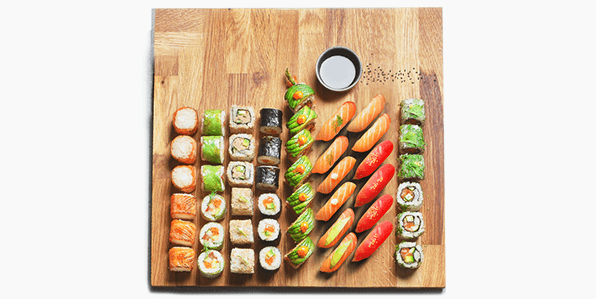 Partybox degustation - Menu item