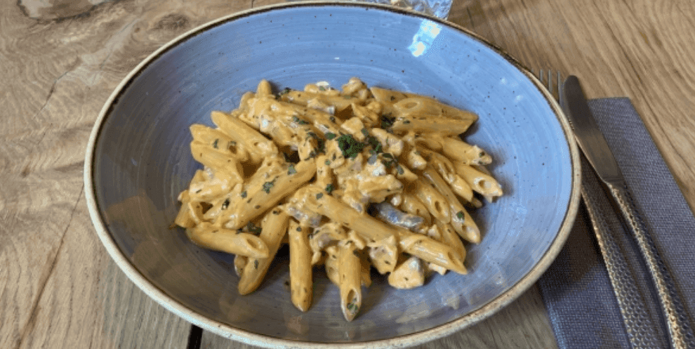 Penne « Rummo » al Salmone - Menu item