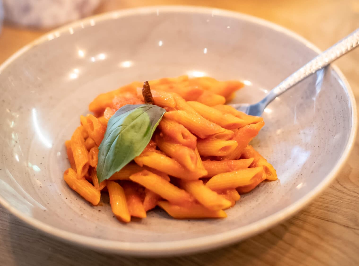 Penne «  Rummo » all’Arrabiata - Menu item