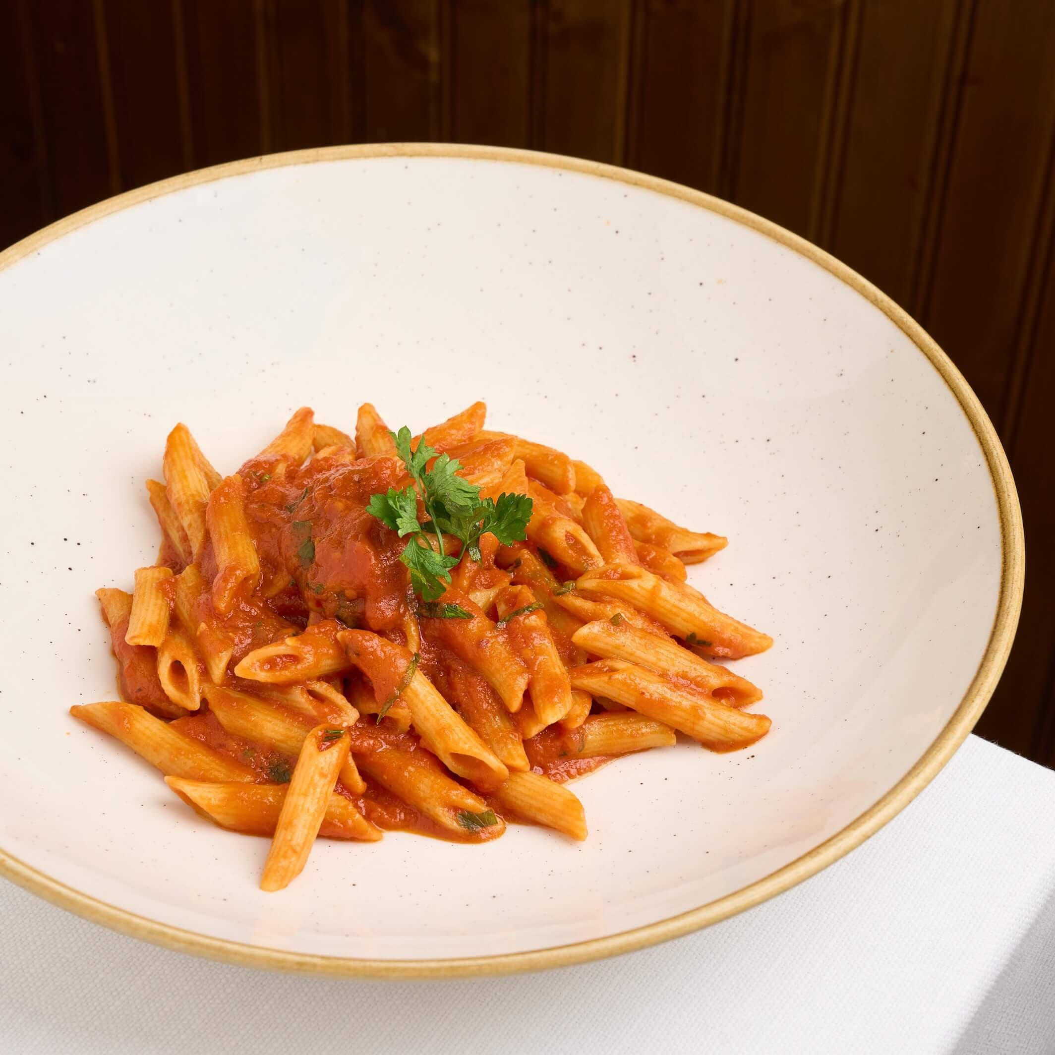 Penne all'arrabbiata - Menu item