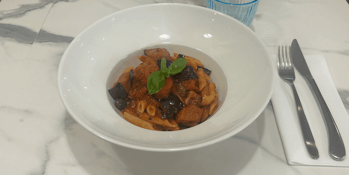 Penne alla norma - Menu item
