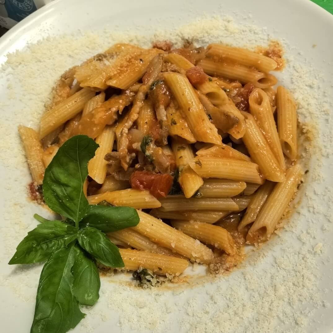 Penne all’amatriciana - Menu item