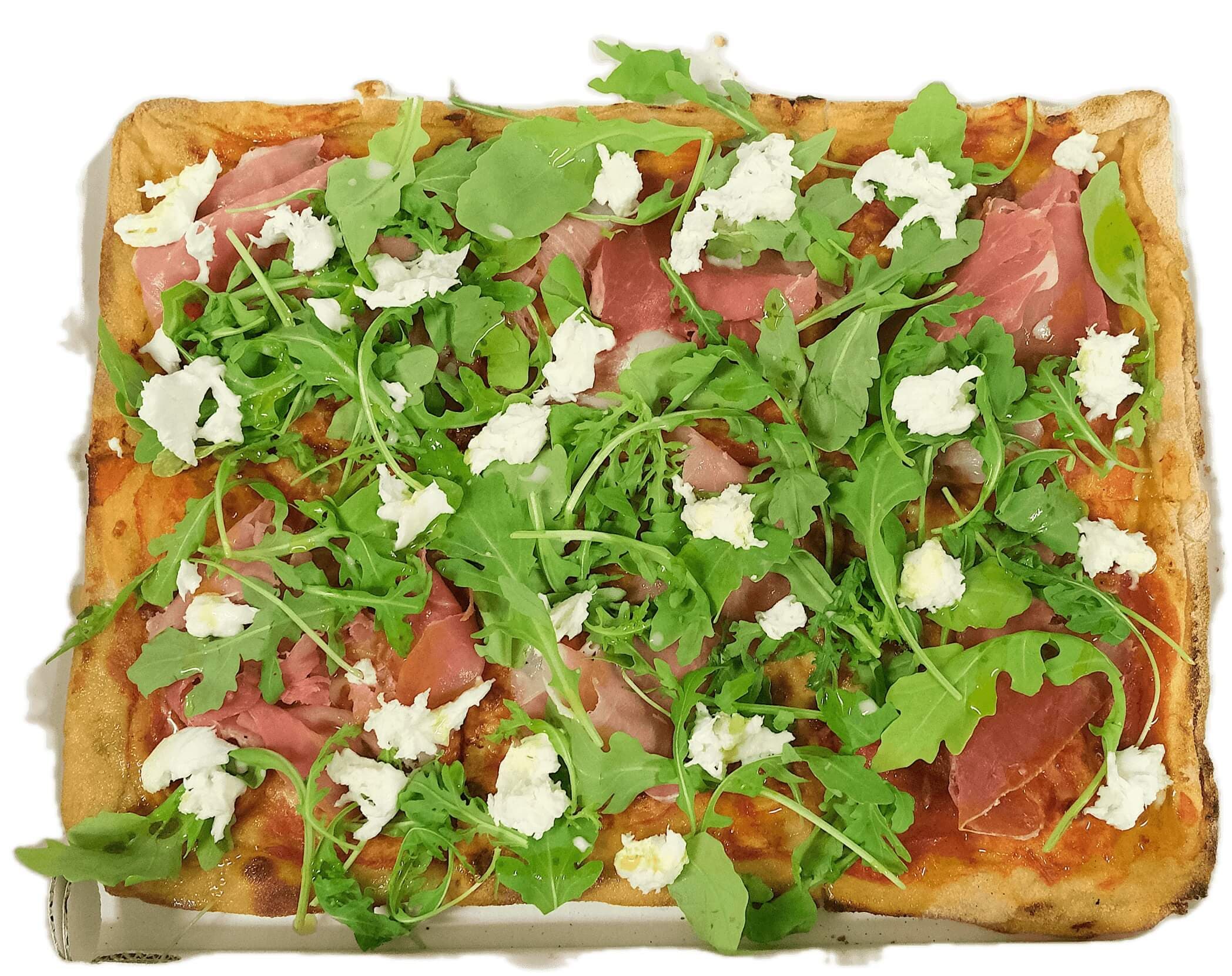 Pizza Bufalo Crudo 40x30 - Menu item
