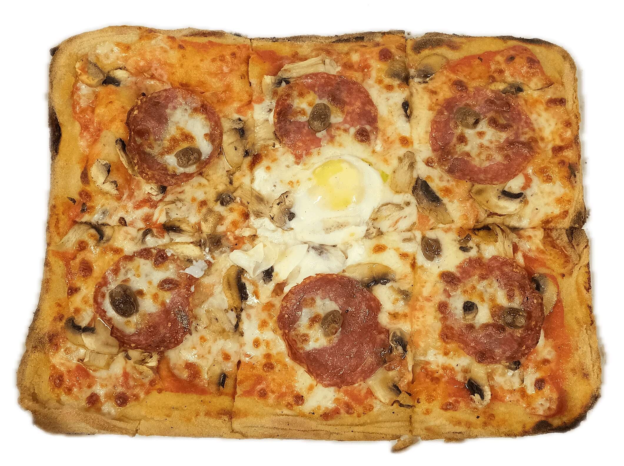 Pizza Capricciosa 40x30 - Menu item