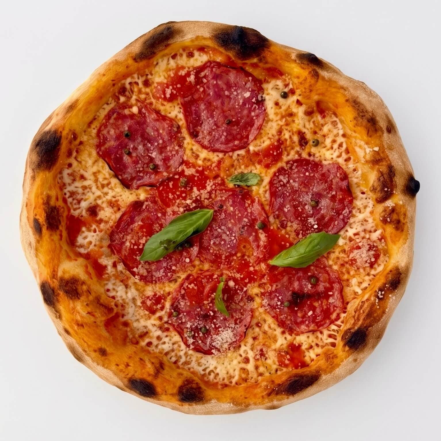 Pizza au Salami  - Menu item