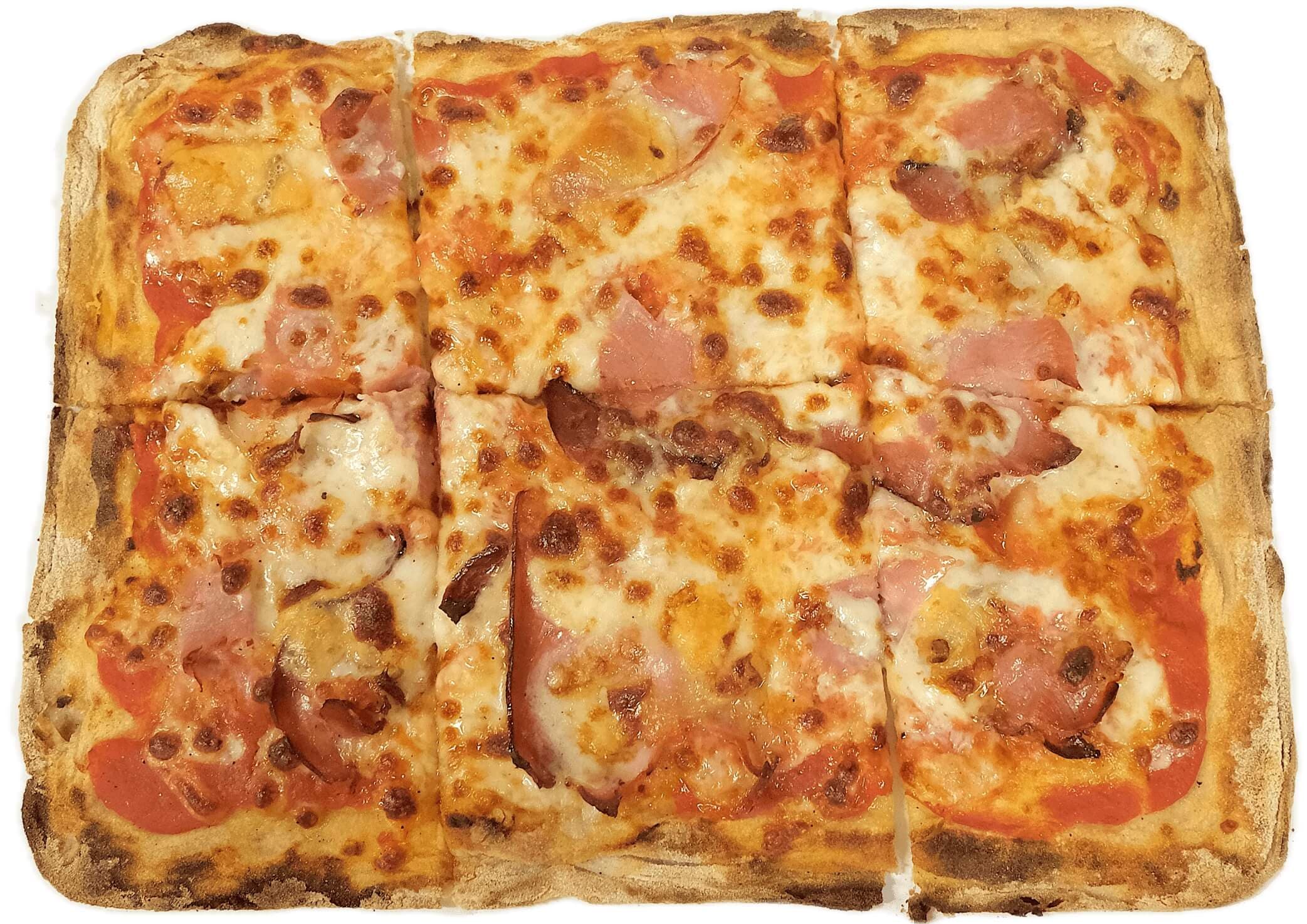 Pizza Speck e Zola 40x30 - Menu item