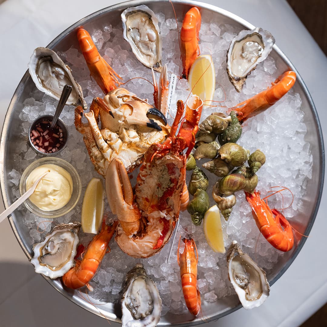 Plateau du Mareyeur pour 1 avec Demi-homard - Menu item