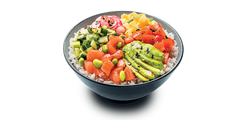 Poke Bowl Saumon - Menu item