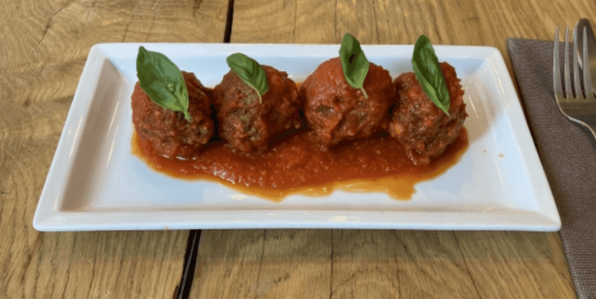 Polpette al sugo (4 pieces) - Menu item