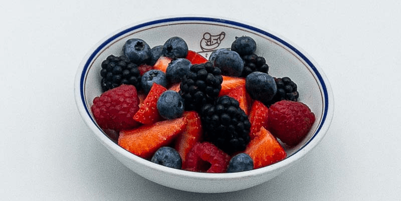 Fruits rouges - Menu item