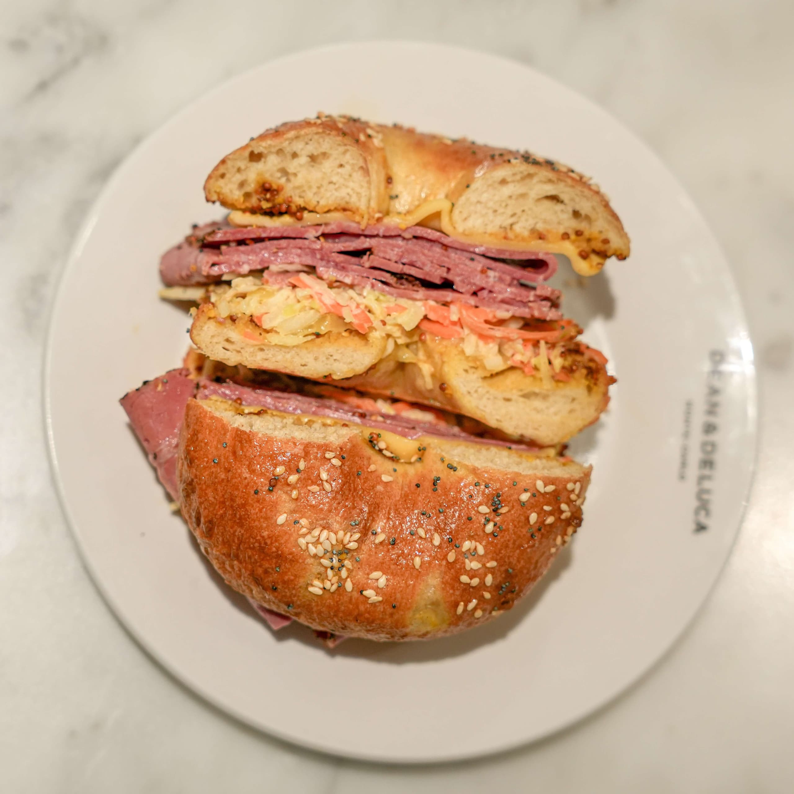 Reuben Bagel  - Menu item