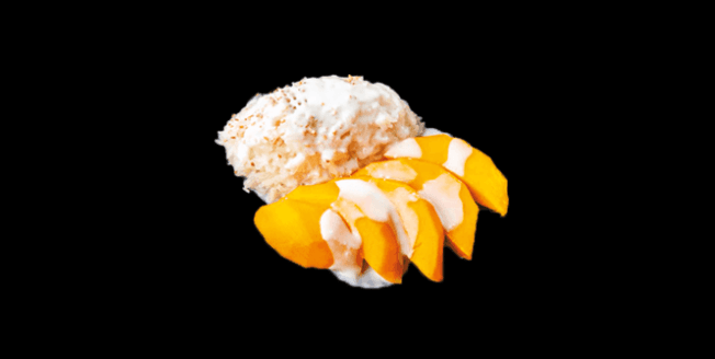 Riz mangue et lait de coco  - Menu item