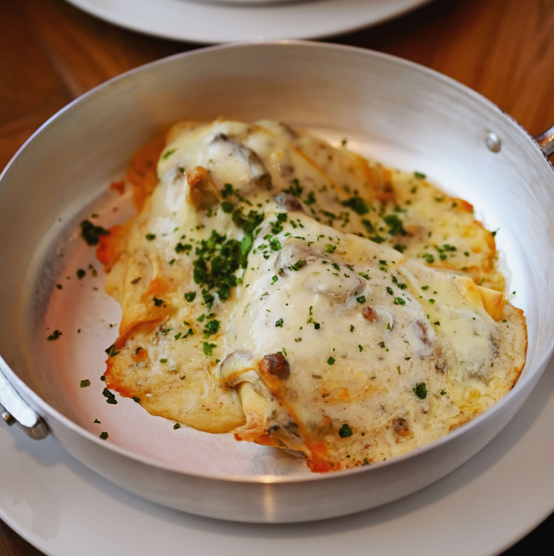 Crespelle à la ricotta et aux épinards - Menu item