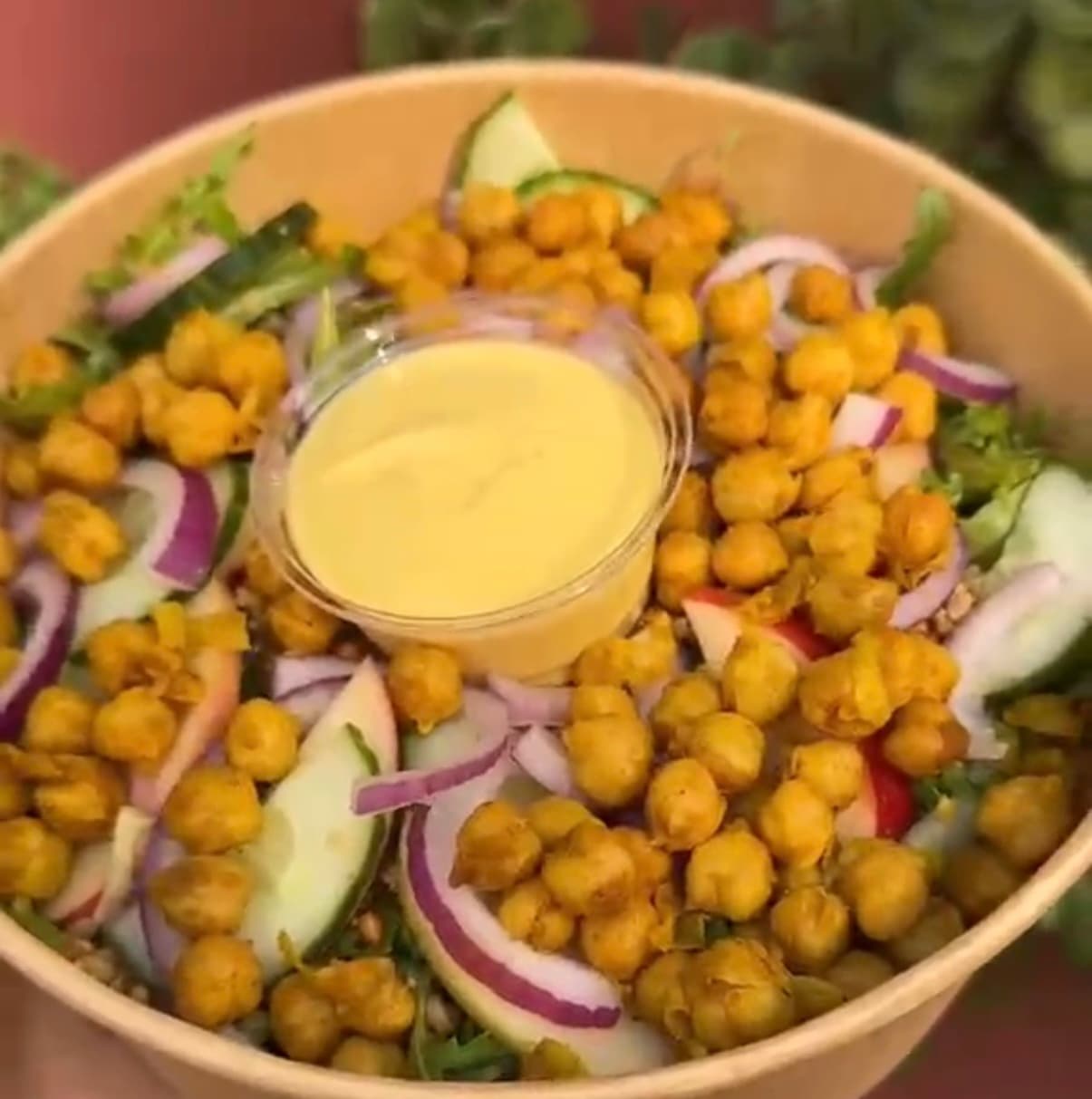 Salad of the Week : Curry Chickpea Salad - Menu item