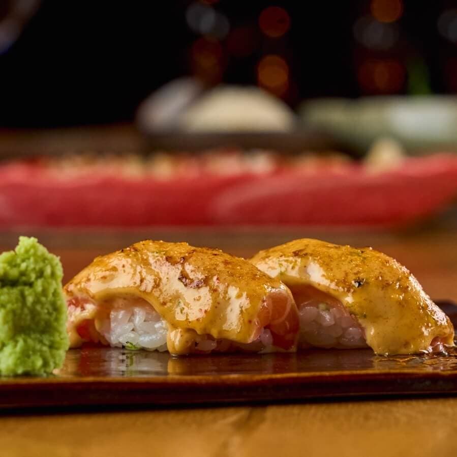 Saumon Flambé - Menu item