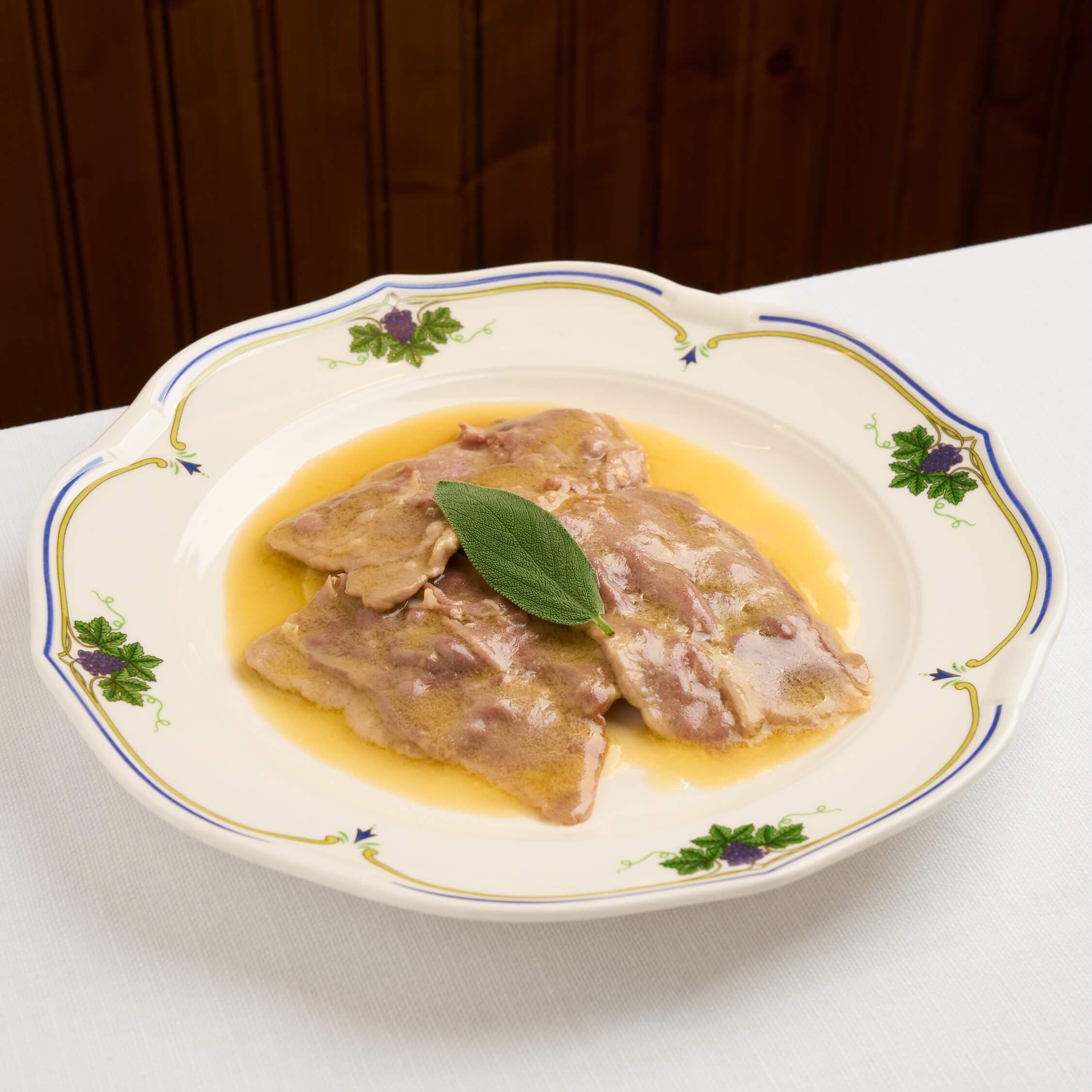 Saltimbocca alla romana - Menu item