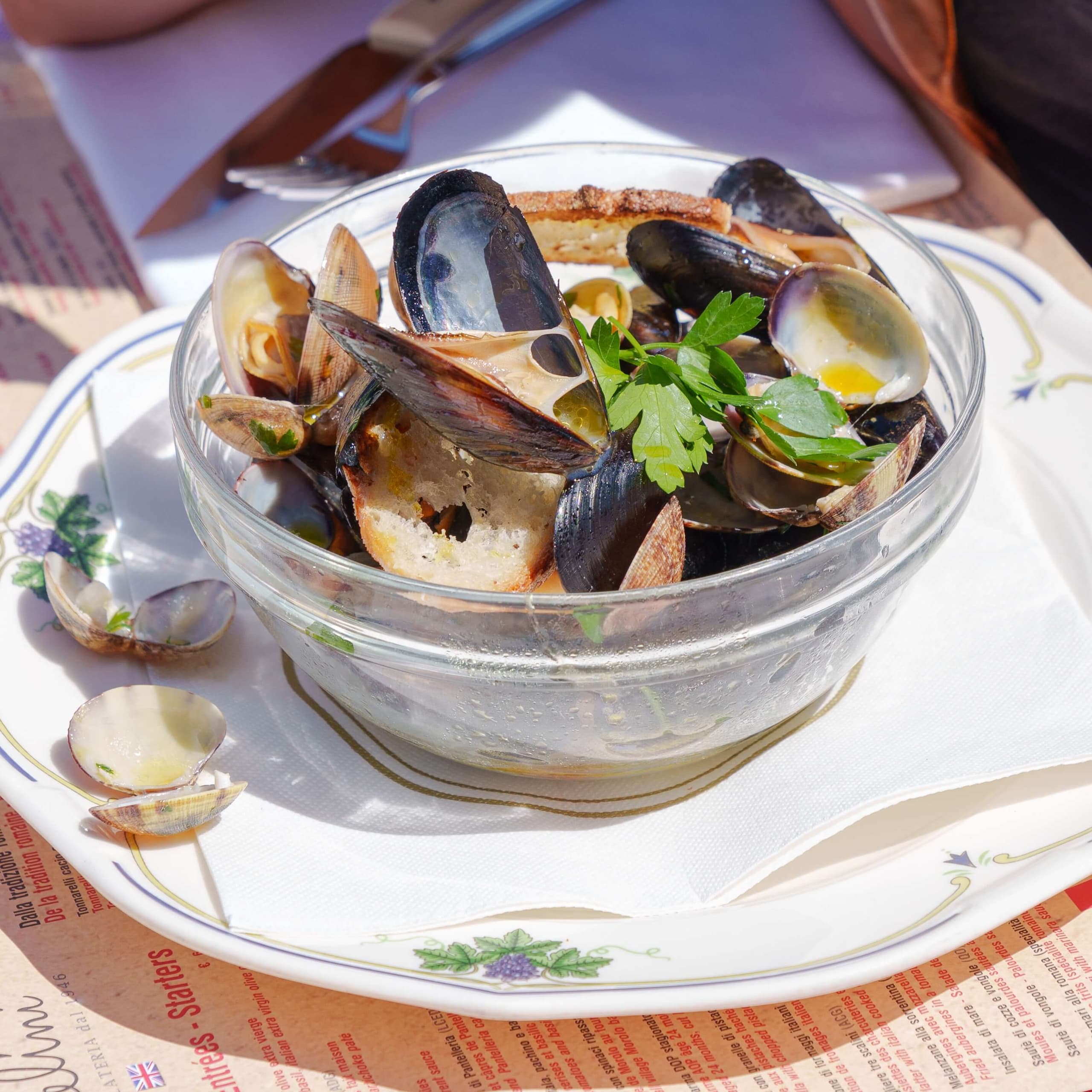 Saute di cozze e vongole - Menu item